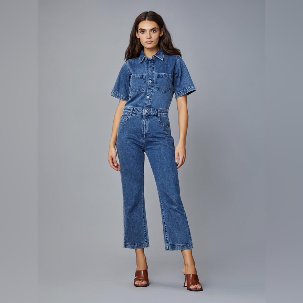 DL1961 Indigo Denim Jumpsuit